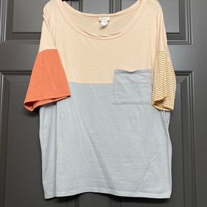 Bibi colorblock top